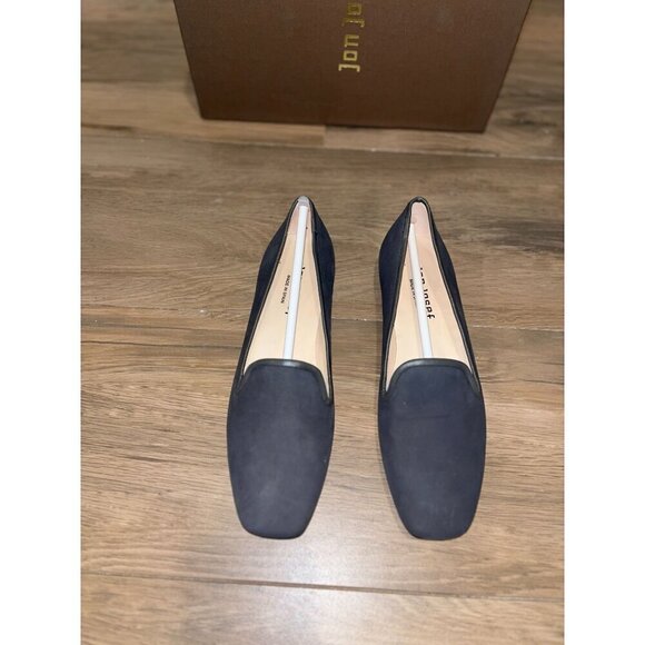 NWT ANTHROPOLOGIE jon Josef Womens Grey  Suede Slip-On Loafers Size 6 - Picture 3 of 7